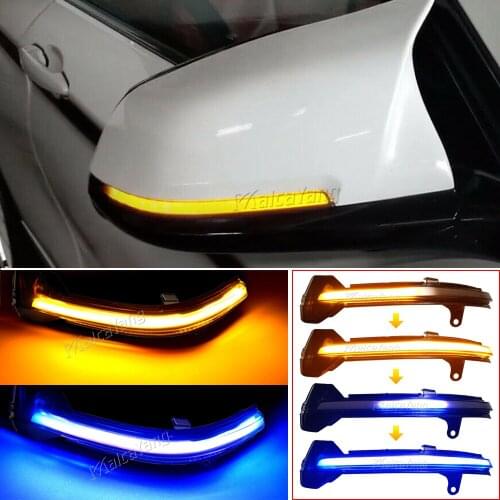 Dynamic Turn Signal LED Rearview Mirror Indicator Blinker Repeater Light For BMW 5 6 7 Series F10 F11 F07 F06 F12 F13 F01