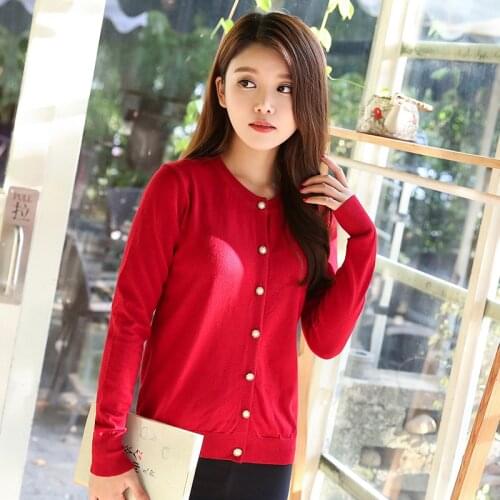 Cardigan Women Plus Size O-neck Casual Regular Single Multicolor Breasted Sweater Women 100kg