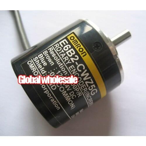 1pcs E6B2-CWZ5G 200P/R encoder for Omron / 200 line incremental rotary encoder / ABZ 3-phase optical encoder
