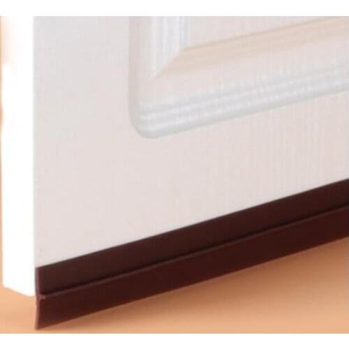 35mm width self adhesive silicone door window bottom sealing strip weatherstripping sound insulation