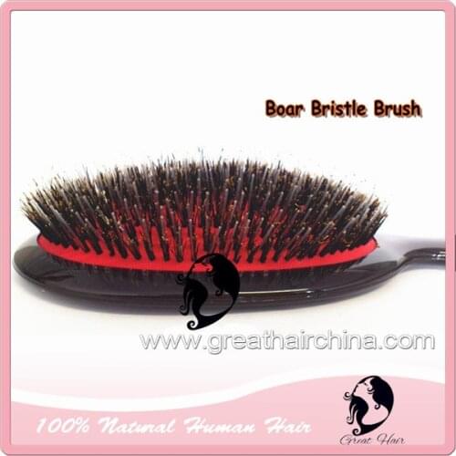 5 Pieces/ Lot Boar Bristle Hair Extension Brush. Free Shipping + gift