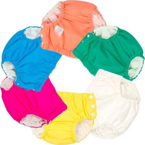Baby Swim Nappy Diaper Cover Waterproof Swimwear Cloth Nappies Swimming Trunks Pool Pants Infant Toddler Kids Boys Girls Panties