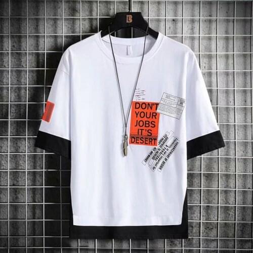 Short Sleeve T Shirt Men 2021 Summer High Quality Tshirt Top Tees Classic Brand Korean Fashion Clothes Harajuku T-shirts