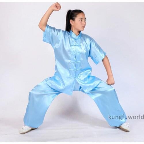 Boys and Girls Changquan Tai chi Suit Wushu Martial arts Nanquan Wing Chun Uniforms
