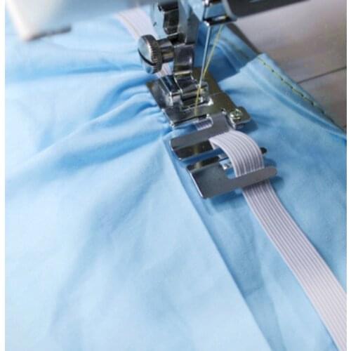 Domestic sewing machine preser foot #9907-6 high quality elastic cord band fabric stretch