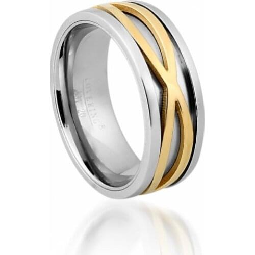 Lvr531 Steel Wedding Ring