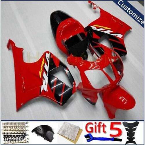 Motorcycle fairing For RC51 VTR1000SP1 2000 2001 2002 2003 2004 2005 2006 VTR 1000SP1 motorcycle panels Body Kit red black