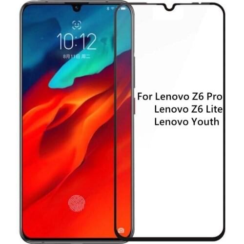 Full cover Tempered Glass for Lenovo Z6 Pro Z6 Lite Screen Protector 9H on Phone Protective Glass for Z6 Youth Glass