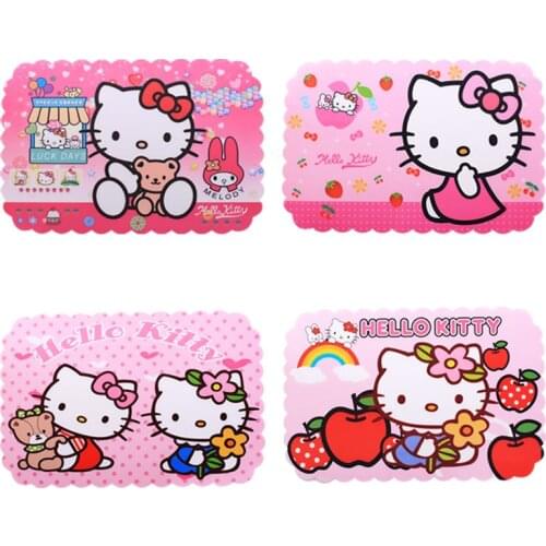 Sanrio Hello Kitty Cartoon Oilproof Cute Placemat Heat Pad Melody Table Mat Multi-purpose Mat