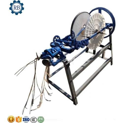Made in China Coconut Fiber Rope Making Machine Rope Maker Straw Rope Making Machinery rice straw rope braiding machine