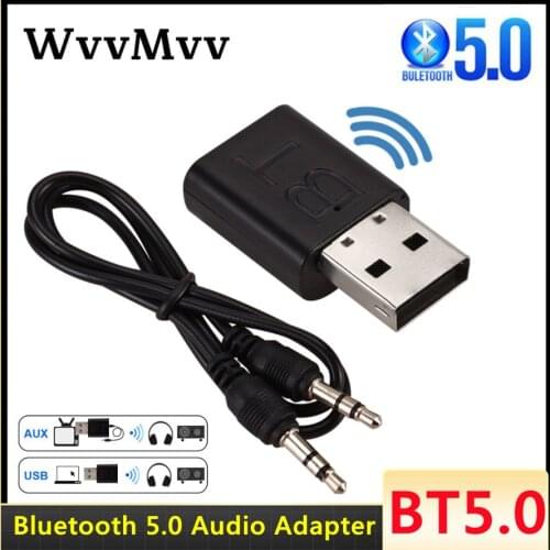 USB Bluetooth 5.0 Adapter Transmitter Bluetooth Receiver Audio Bluetooth Dongle Wireless USB Adapter for Computer PC Laptop c