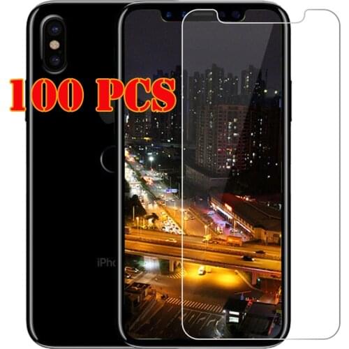 100pcs 2.5D Tempered Glass 9H Premium Screen Protector Film Guard For iPhone 12 Mini 11 Pro Max XS XR X 8 7 6 6S Plus SE 5 5S