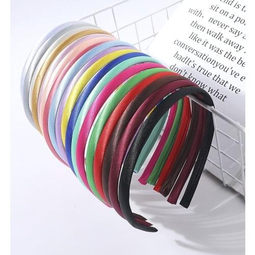 Solid Female Frosted Bezel Headband Turban Hairband For Women Lady Hair Hoop Hair Accessories Headwear Headdress Elegant