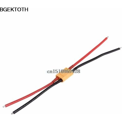 2 pcs of XT60 Battery Male Female Connector Plug with Silicon 14 AWG Wire