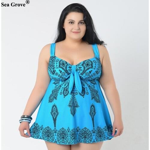 2017 swimwear women bikini Large size swimsuit black dress Beach vacation sexy piece swimsuit fat bikini Increase fertilizer