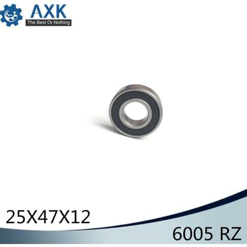 6005RZ Bearing 25*47*12 mm ABEC-3 ( 4 PCS ) Mute High Speed For Pumps 6005 RS 2RZ Ball Bearings 6005RS 2RS With Nylon Cage