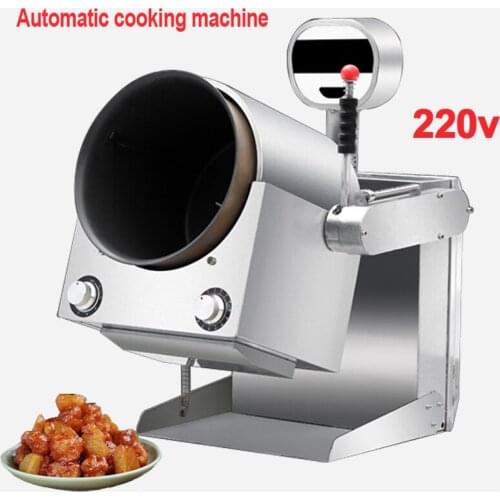 Automatic drum cooking machine intelligent wok cooking robot stir-fried cooking machine commercial fried dishes machine 220V