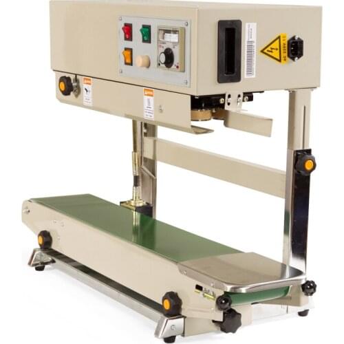 Automatic Vertical heat sealing machine Plastic Bag Sealing Machine With Conveyor FR-900