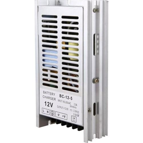 BC125 BC-12-5 12V/5A Lead Acid Battery Intelligent Charger Regulator Generator Battery Charger