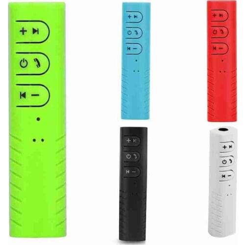 Wireless Bluetooth 4.1 Audio Receiver Built-in Microphone 3.5mm AUX Audio Adapter Stereo Hands-free Call Car Adapter