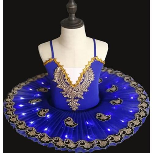 Childrens Ballet Dress Little Swan Dance Skirt Tutu fluffy skirt girl lace Ballet Dress Dance Costume