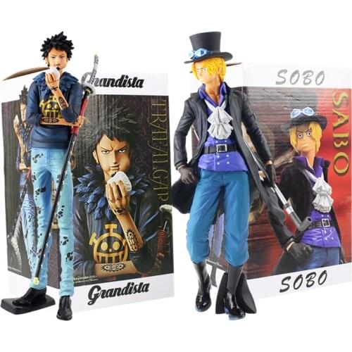 Sabo Law Action Figure Grandista Sabo Trafalgar Law Anime Model Toys Birthday Gifts