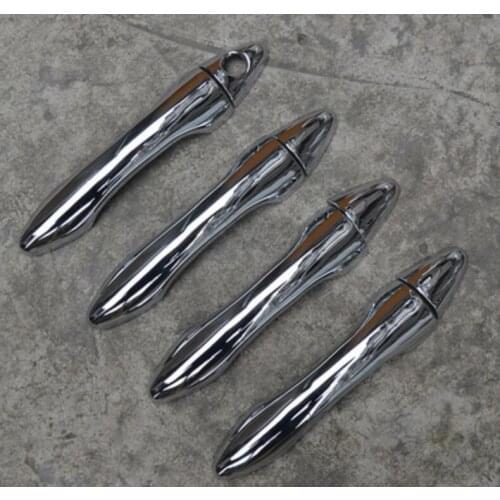 For Hyundai IX35 2009 2010 2011 2012 2013 2014 2015 Chrome Car Door Handle Cover Trim Sticker