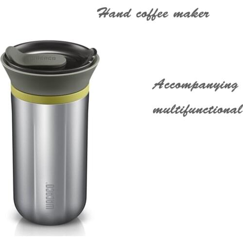 Coffee Make Pots Machine Coffeeware Barista Moka Jug Espresso Maker Portable Kettle Drip Stainless Steel With Cone Paper Filter