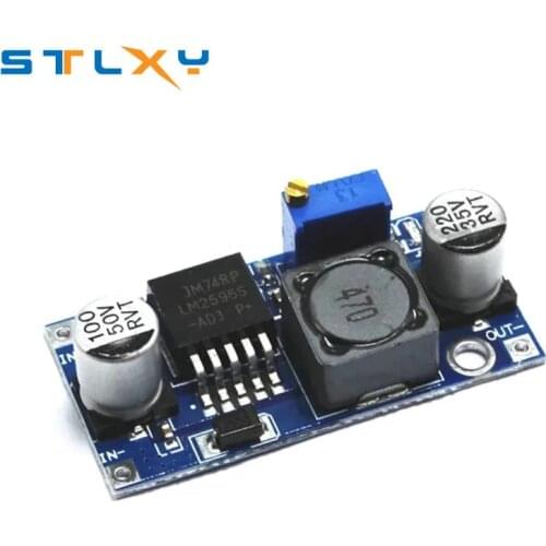 LM2596S-ADJ 3-40V DC-DC adjustable step-down Voltage regulator power supply MODULE BOARD 3A Buck Converter LM2596s LM2596