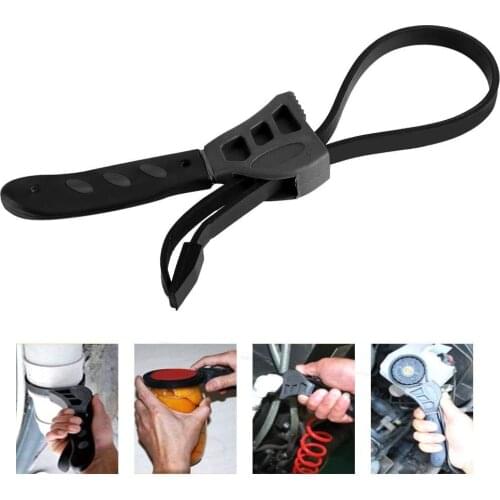 50CM Scalable Non-slip Pipeline Wrench Practical Rubber Wrench Tools With Comfortable Handle For kitchen Or Garage