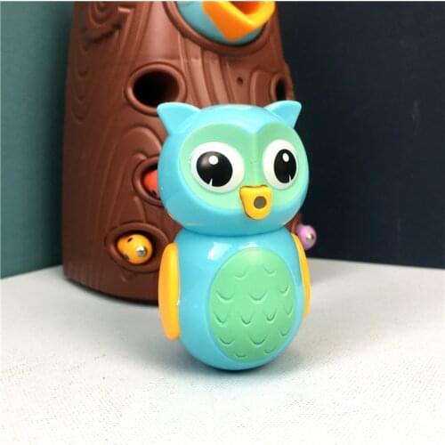 Owl bug - catching game puzzle fun toys promote cognitive enlightenment toys tumbler