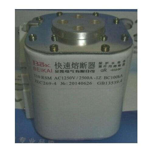 Fuses: 110RSM 1250V 2500A-1Z BC100KA / 110RSM 1250V 2500A-1S BC100KA aR