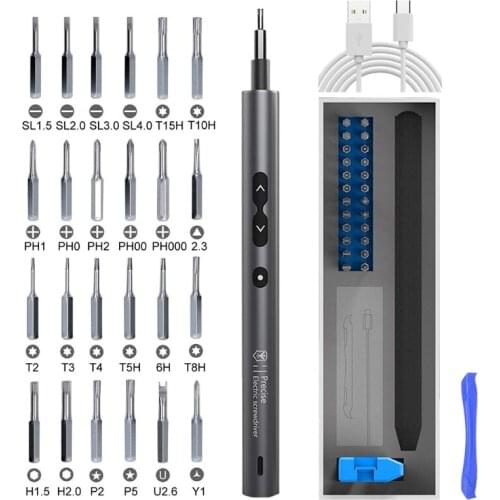 Durable Electric Screwdriver Precision Screwdriver Tools for Phone Laptop Repair Tools with LED Light