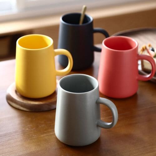 Simple Cup Nordic Ceramics Mug Creative Household Ceramics Office Water Cup Christmas Mugs