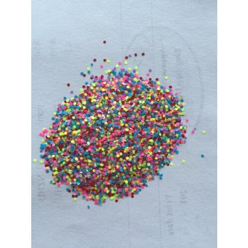 Iridescent Neon Color Solvent Resistant Glitter for Nail Polish Acrylic, DIY supplies 50 grams