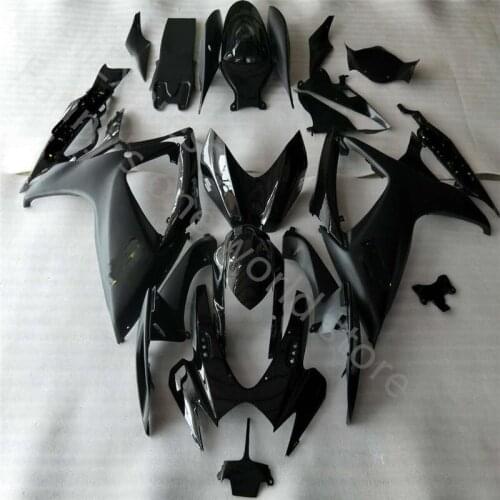 Gray Black Injection Fairing set for SUZUKI K6 GSXR 600 750 2006 2007 ABS motorcycle fairing GSXR750 GSXR600 06 07 Fairing