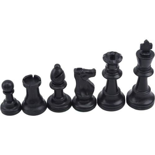 Plastic Chess Pieces 8.5cm Large Chess Adult Childrens Game Puzzle High Quality Backgammon Toys