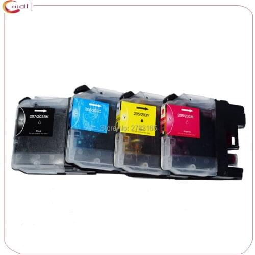 Compatible LC203 for brother Ink cartridge For MFC-J4620DW MFC-J4320DW MFC-J4420DW MFC-J5520DW MFC-J5620DW MFC-J5720DW printer