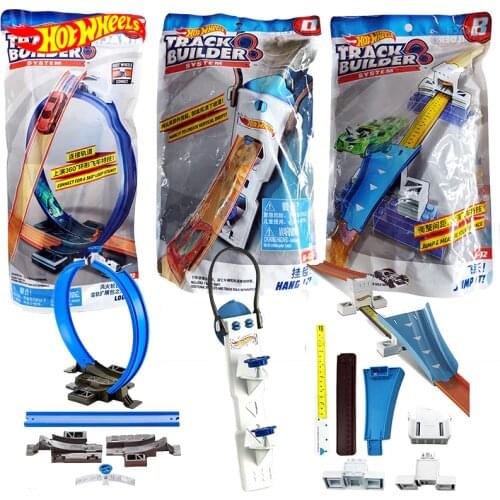 Hot Wheels Sports Car Tracks Accessories Expansion Extend Toys for Boys Hotwheels Carro Urban Track Builder System Children Toy