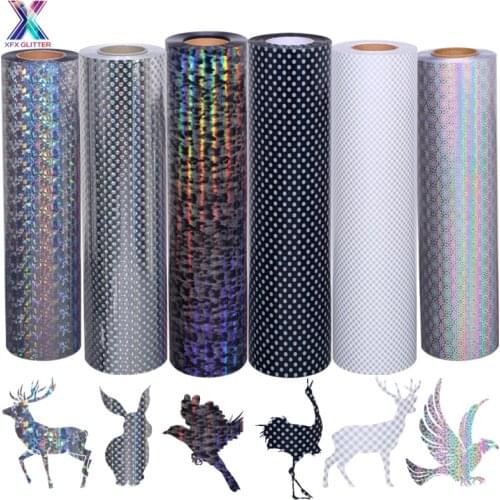 XFX HTV 1 Sheet 25x150cm TPU Heat Transfer Vinyl Heat Press Machine T-shirt Iron on HTV Printing Cricut Vinyl Film Heat Transfer