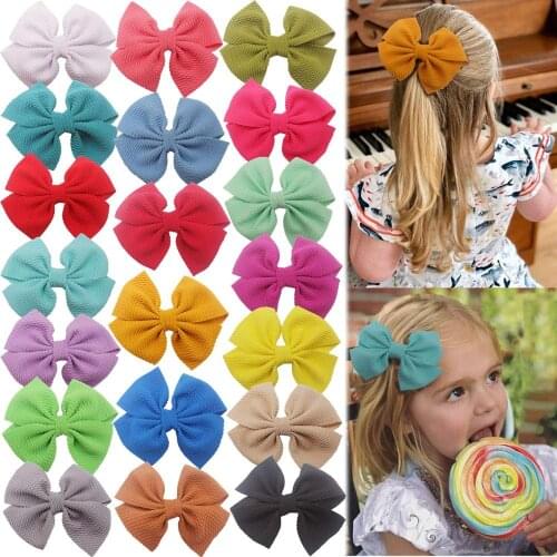 20PCS 4.5 Inch Baby Girl Hair Bows with Alligator Clips Hair Barrettes Hair Accessories for Girls Toddler Infants Kids