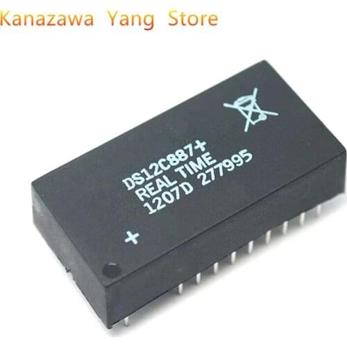 10 Pcs 20 Pcs/Lot Brand New DS12C887 DS12C887+ DS12887 DS12887+ DIP-18 Clock Circuit/Clock/Timing IC In Stock Best Quality