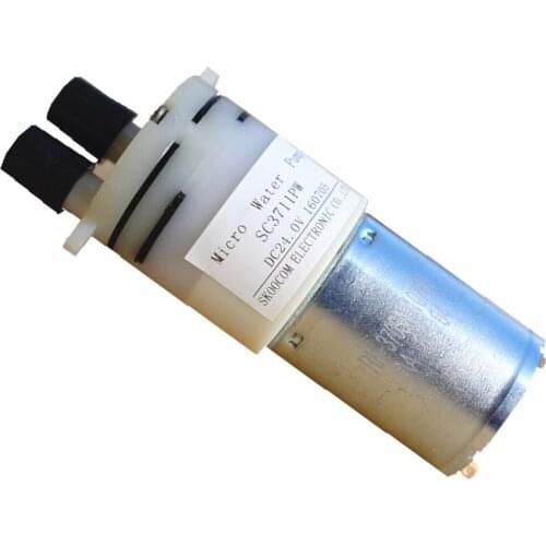 5-24VDC 370 Water Pump Water Flow 0.6-0.9L/min For Drinking DIY hydraulic miniature KLC diaphragm pump vacuum pumps oil free