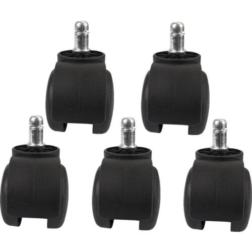 5 Pcs/Lot 2-inch Nylon Circlip Caster Computer Chair Boss Office Wheel Large Universal