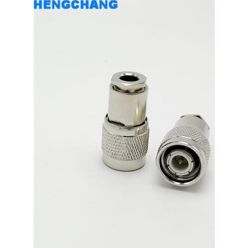 50-3 TNC Male connector for RG58 RG142 RG223 LMR195 50-3 Cable TNC RF Connector 10Pcs