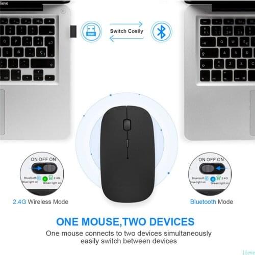 Wireless Bluetooth Mouse Rechargeable Mouse Wireless Computer Silent Mause Ergonomic Mini Mouse USB Optical Mice For PC Laptops