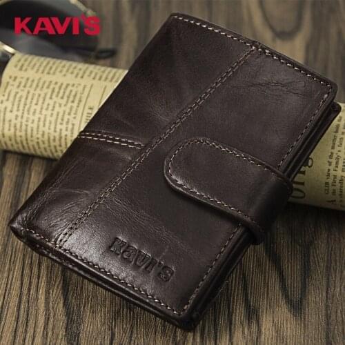 Wallet Mens Leather Leather Mens Wallet Retro Wallet Multi-function Mens Leather Coin Purse Multi-card Slot Short Wallet