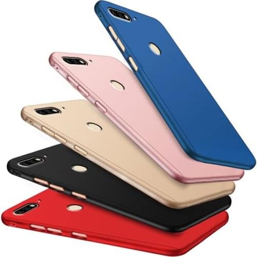 360 Full Cover Case Honor 8A Case Phone Back Cover Funda For Huawei P Smart Z Plus 2019 Honor 10i Y5 Y6 2019 With Tempered Glass