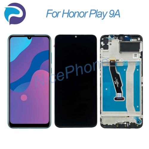 For Honor Play 9A LCD Screen + Touch Digitizer Display 1600*720 MOA-AL00/TL00/AL20, MED-AL20 for Honor 9A lcd screen replacement