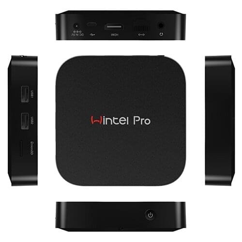 Mini video player amlogic z8350 firmware win 10 tv box wintel pro smallest satellite tv receiver hot hd 4k wintel tv box